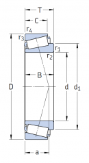 Подшипник Конические роликовые подшипники Подшипник 30206 J2/Q по выгодным ценам Полевской